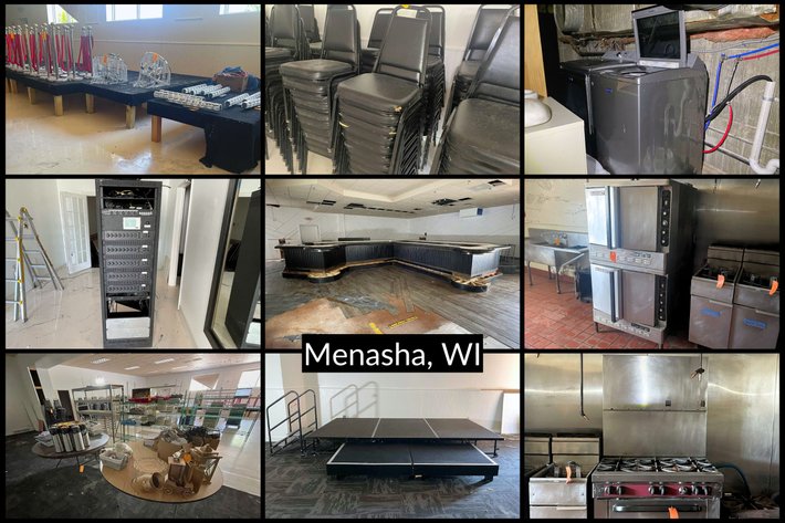Image for Dreams Venue & Events Inventory Liquidation Auction - Commercial Appliances, Venue Supplies, & More - Menasha, WI