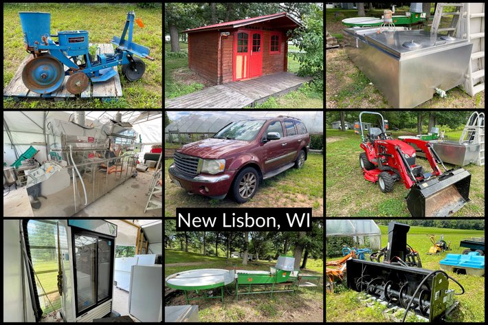 Image for Black Bear Fruits - Massey Ferguson GC1715 Compact Utility Tractor, 2007 Chrysler Aspen SUV, Maple Syrup Equipment, Beekeeping Equipment & More - New Lisbon, WI