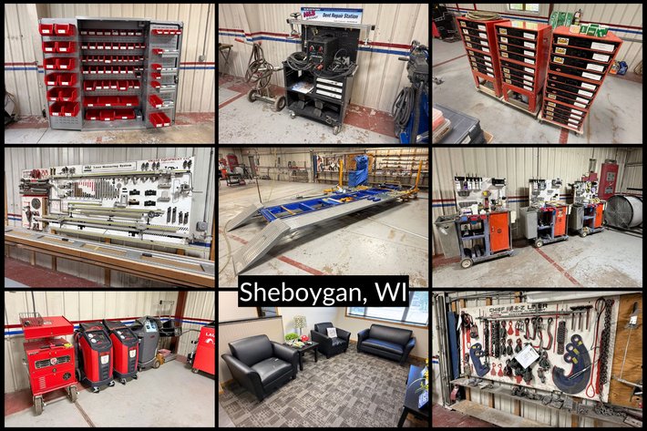 Image for Dean's Auto Body Inventory Liquidation Auction - Frame Rack, Tools, Vehicles, & More - Sheboygan, WI