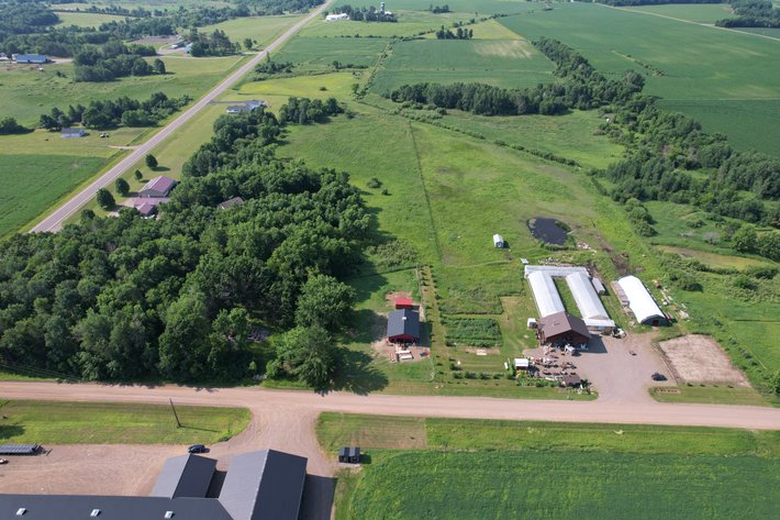 Image for 15± Beautiful Country Acres in 2 Parcels with Quality Amish-Built Home Near Milaca – Mille Lacs County, MN