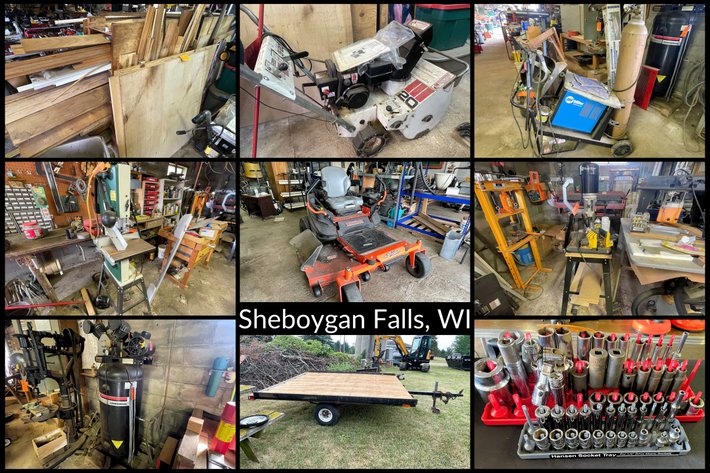 Image for Jeff Hand Estate - Tools, Shop Equipment, Lawn & Garden, & More - Sheboygan Falls, WI