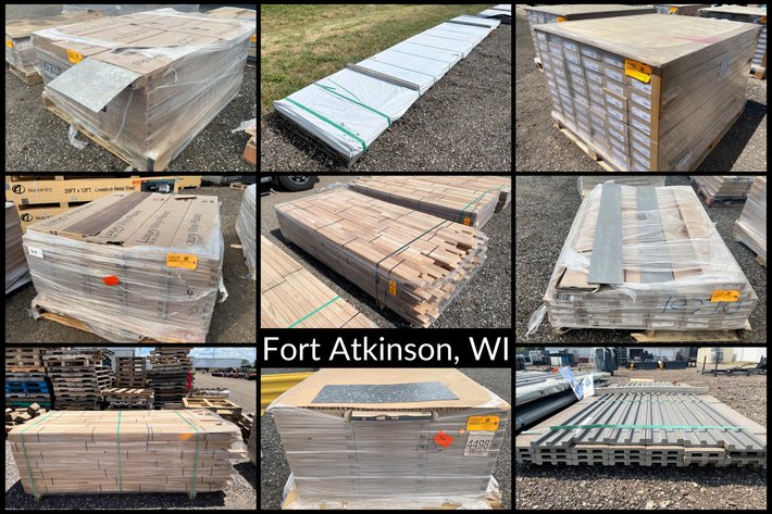 Image for 2 of 2 August 2026 Fort Atkinson New Glue Down Plank & Tile Flooring Auction - Fort Atkinson, WI