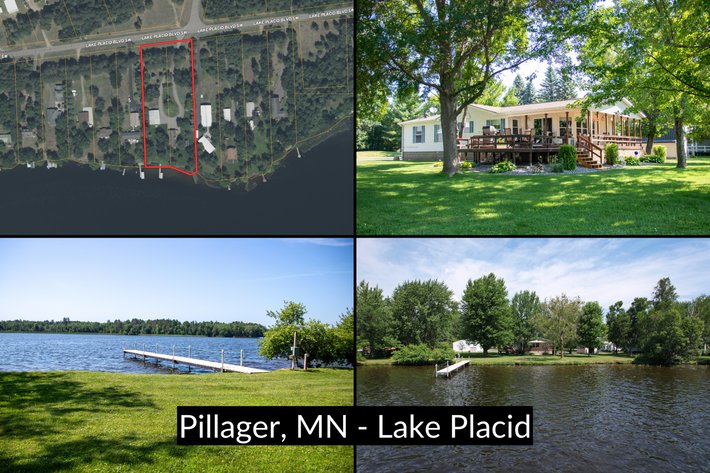 Image for Peaceful Lake Placid Waterfront Home with Pole Building Near Pillager, MN - Lake Placid