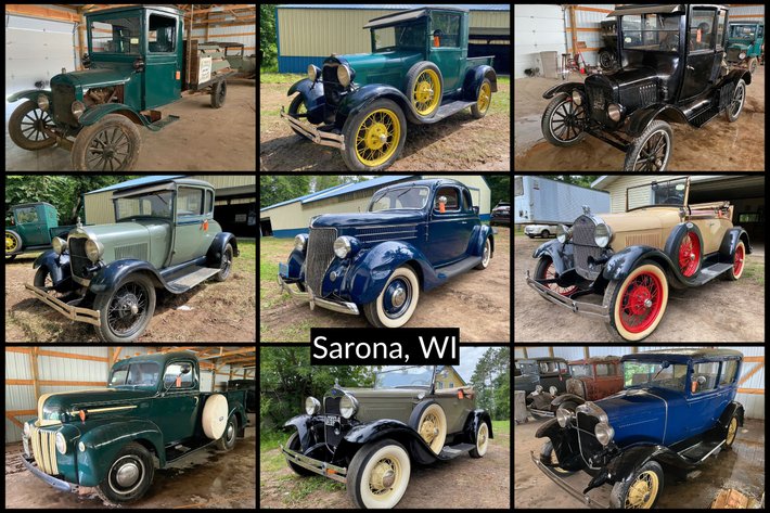 Image for Ray Shimek Estate - Fully Refinished Antique Cars & Automobile Parts - Sarona, WI