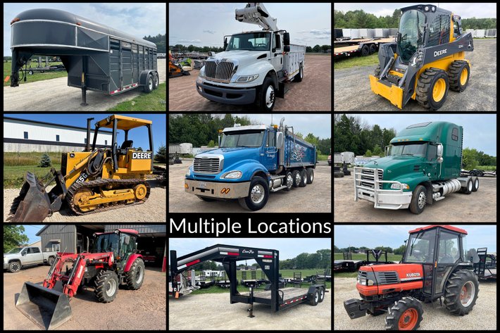 Image for 1 of 2 August 2026 Monthly Construction, Heavy Trucks & Government Consignment - Multiple Locations