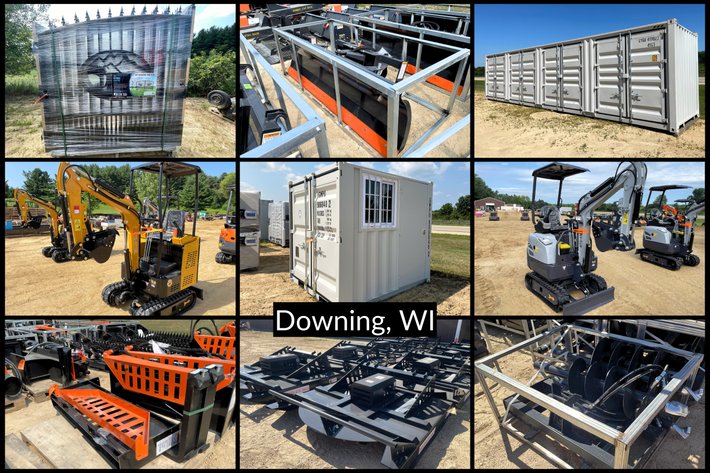 Image for 2 of 2 August 2026 Downing Auction - Attachments & Containers - Downing, WI
