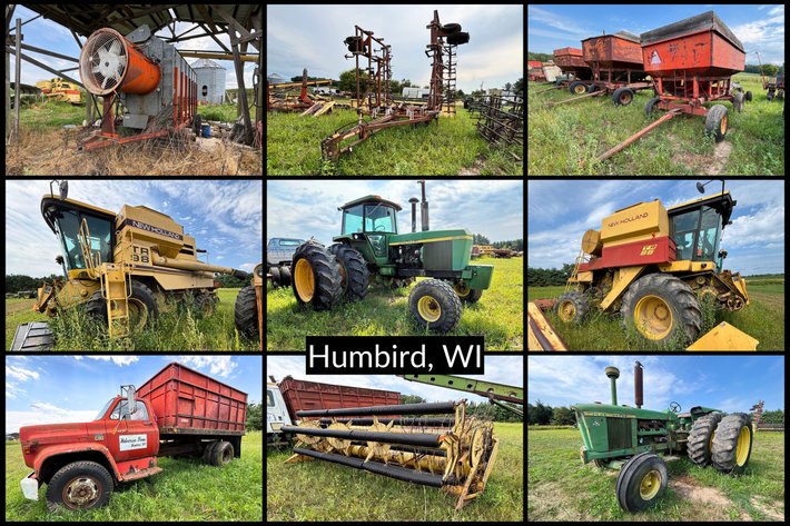 Image for Gwyn J. Halvorson - Complete Line of Farm Equipment, (11) Tractors, Cattle Equipment & Trucks - Humbird, WI