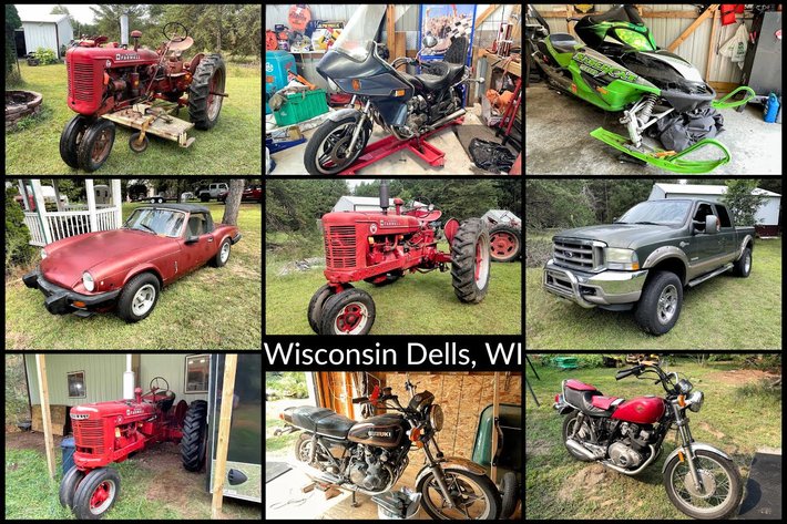 Image for Collector Car, Motorcycles, Tractors, & More Auction - Wisconsin Dells, WI