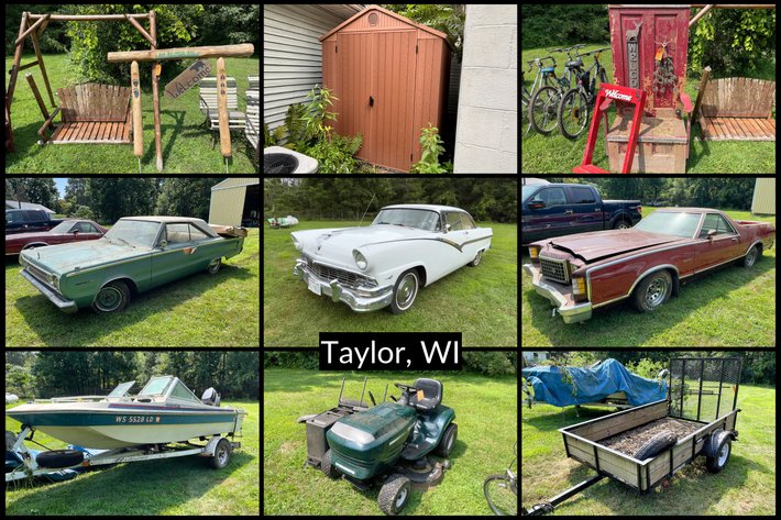 Image for Gary Lien Estate - 2013 Ford F150, 1956 Ford Fairlane, 1979 Ranchero, Tools, Shop Items & Household - Taylor, WI