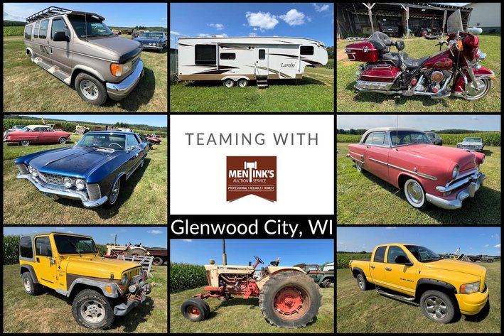 Image for Mentink Auction - Cars, Motorcycles, Snowmobiles, Campers & More - Glenwood City, WI