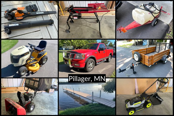 Image for Ford F150, Household Goods, Shop Tools & More - Pillager, MN