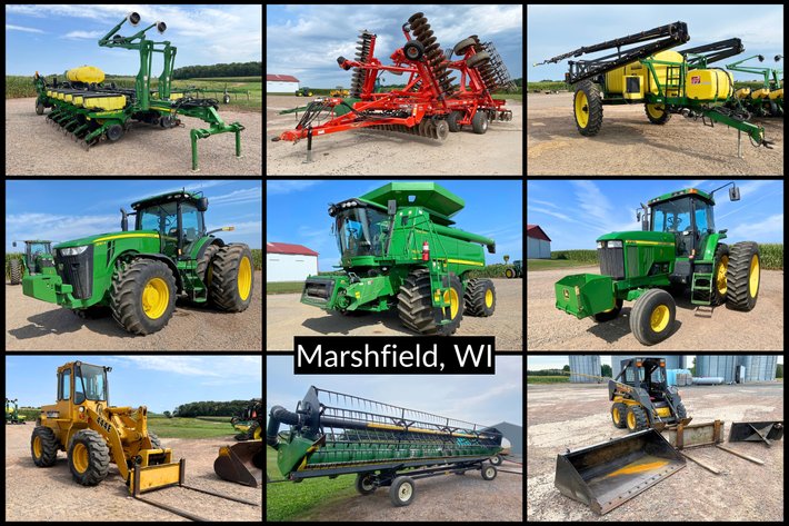 Image for Fait Farms Liquidation Auction - John Deere Tractors, Combine, Cultivation Equipment - Marshfield, WI