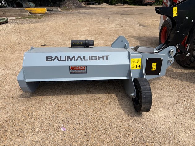 Image for Baumalight Boom Mower Skid Steer Attachment & Toro 5400HL Turf Sweeper - Columbus, WI