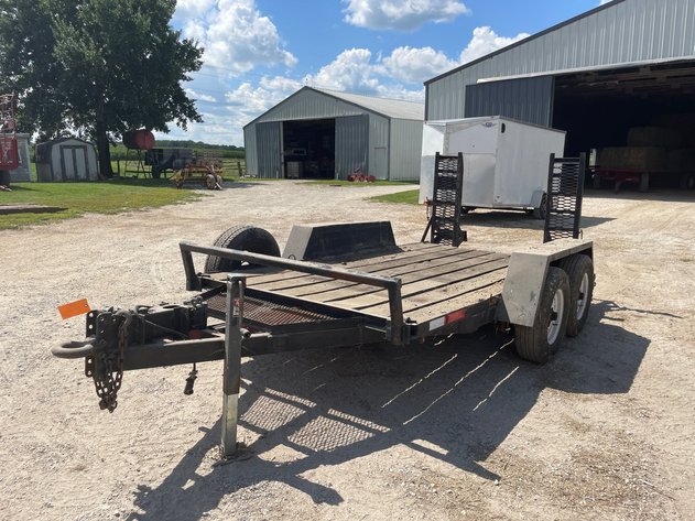 Image for Farm & Concrete Business Liquidation - Combine, Gravity Wagons, Trailers, Attachments, Snowmobiles, Concrete Buggy, Concrete Finishing Machines, Deer Stands & More – Muskego, WI
