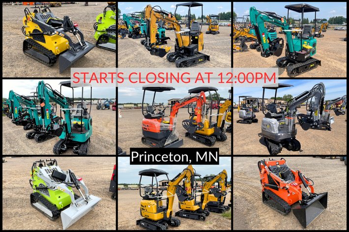 Image for Pike September 2026 Ring 2 - Mini Skid Steers and Mini Excavators - Princeton, MN