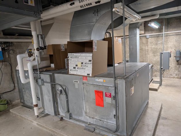 Image for Bichler Auction Services - City of Port Washington Safety Building Relocation Surplus & Building Materials - Thermal Solutions Evolution Boiler Systems, Office Furniture, Lamp Posts, Windows, Service Doors & More - Port Washington, WI