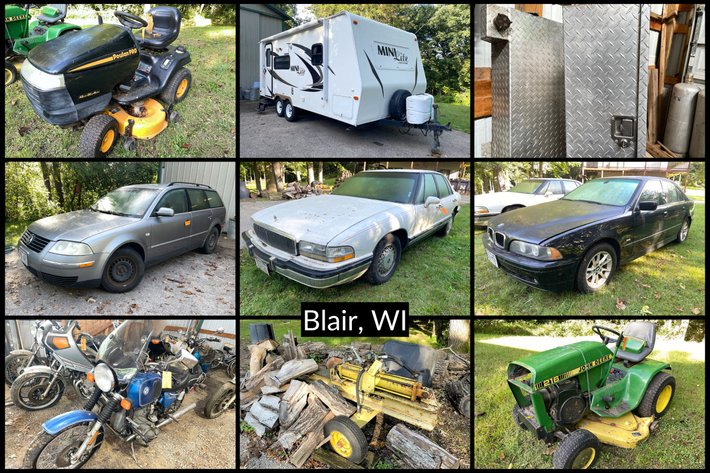 Image for Janice Stendahl - Vehicles, Motorcycles, Camper, Tools & Household - Blair, WI
