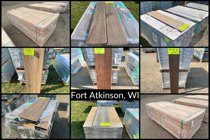 Image for 2 of 2 September 2026 Fort Atkinson New Flooring & Composite Decking Auction - Fort Atkinson, WI