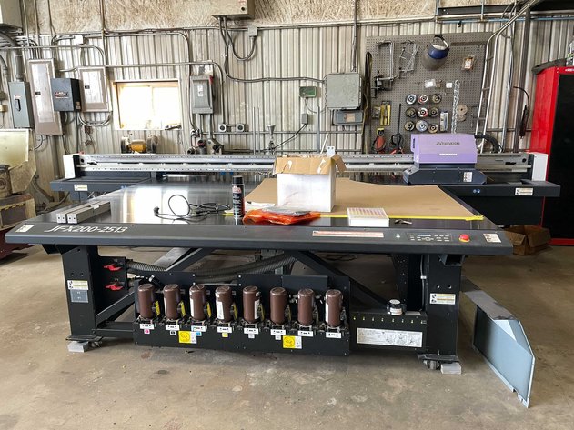 Image for Metal Art of Wisconsin Inventory Liquidation Auction - Metal Flags, UV Printer, Tools, & More - Mishicot, WI