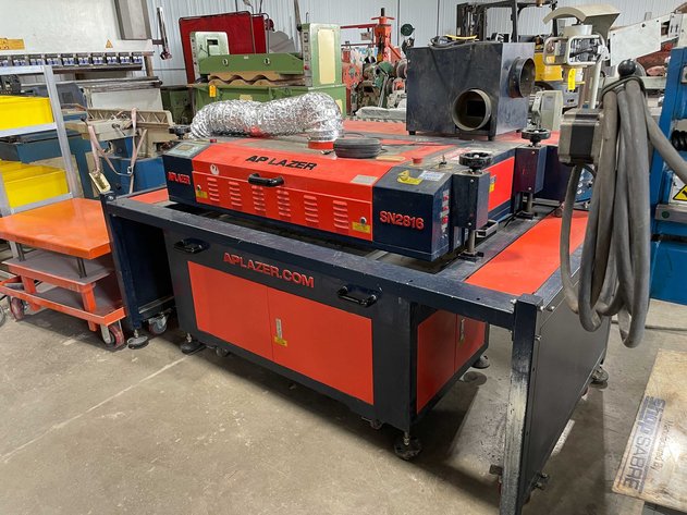 Image for Metal Art of Wisconsin Inventory Liquidation Auction - Metal Flags, UV Printer, Tools, & More - Mishicot, WI