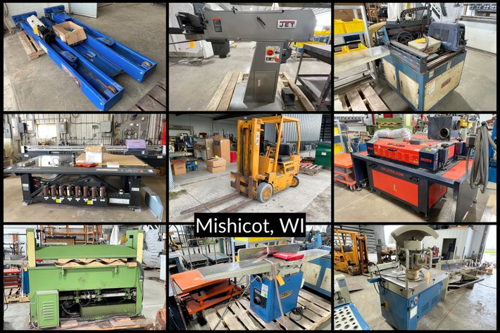 Image for Metal Art of Wisconsin Inventory Liquidation Auction - Metal Flags, UV Printer, Tools, & More - Mishicot, WI