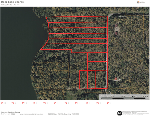 Image for 11 Buildable Lakefront & Wooded Lots Near Exeland - Deer Lake - Sawyer County, WI