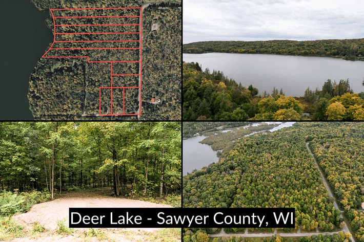 Image for 11 Buildable Lakefront & Wooded Lots Near Exeland - Deer Lake - Sawyer County, WI