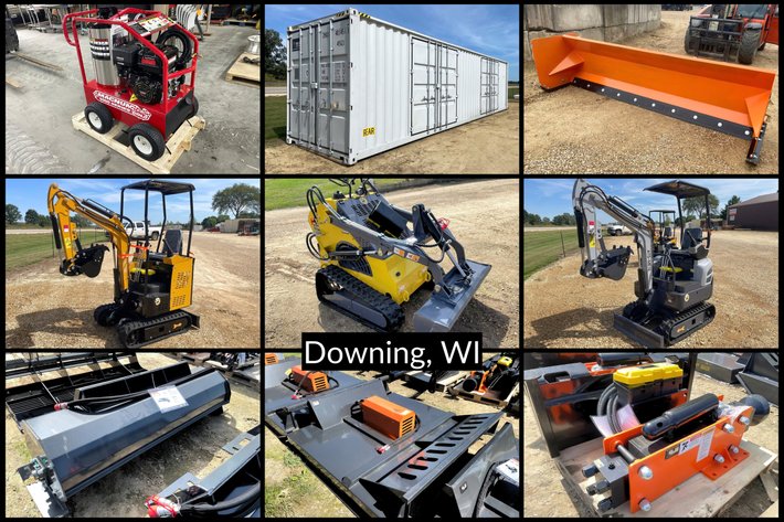 Image for 2 of 2 October 2026 Downing Auction - Attachments & Containers - Downing, WI
