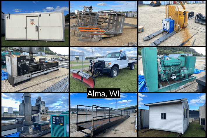 Image for Dairyland Power Inventory Reduction - Ford F350 Plow Truck, Lathe, Tools, Hardware & More - Alma, WI