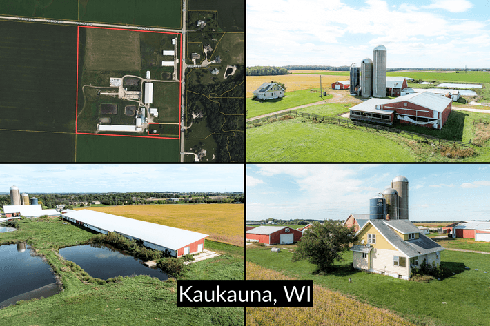 Image for Dairy Farm with Freestall Barns & Double 12 Parlor Near Kaukauna - Outagamie County, WI
