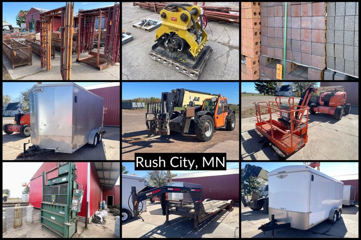 Image for JLG Telehandler, JLG Manlifts, Industrial Masonry Equipment, Trailers & More - Rush City, MN