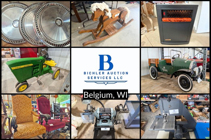 Image for 2 of 2 Bichler Auction Services - Fall Consignment Auction - Shop Tools, Antiques & Collectibles,  Religious Items & Estate of Father Guy & More - Belgium, WI