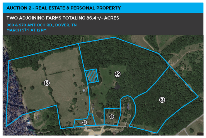 Image for FARM AUCTION: 960 & 970 Antioch Rd.