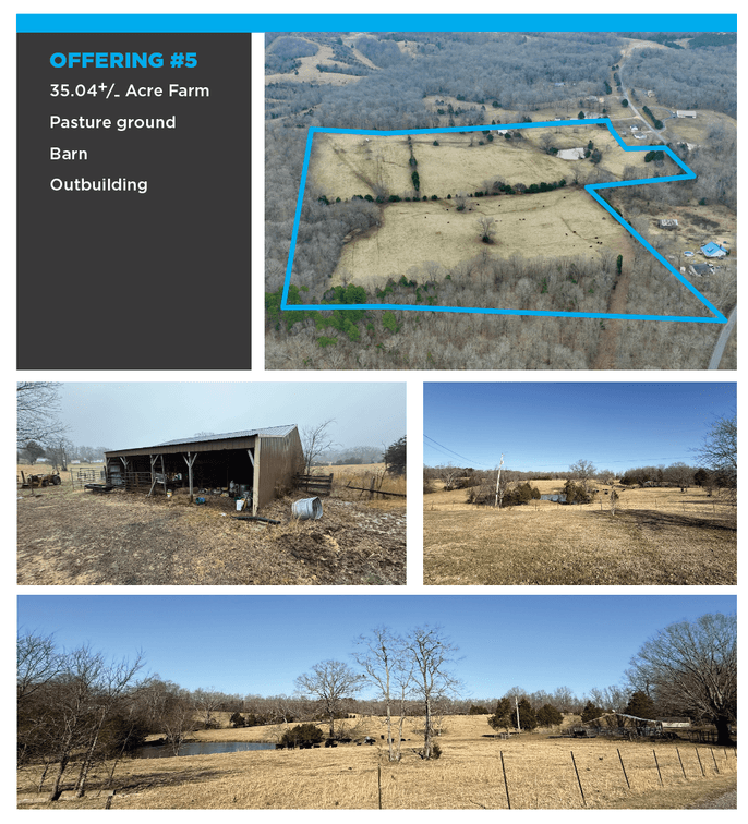 Image for FARM AUCTION: 960 & 970 Antioch Rd.