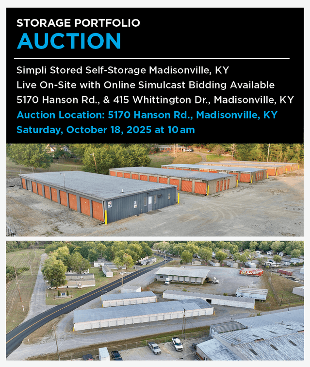 Image for Storage Portfolio Auction