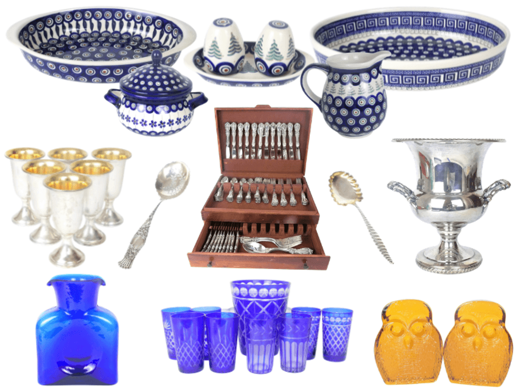 Image for Silver, Glass and Pottery: A Windy Hills Auction
