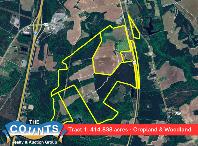 Image for ***POSTPONED*** VIRGINIA LAND AUCTION - 893 +/- ACRES IN 6 TRACTS - GREENSVILLE CO, VA