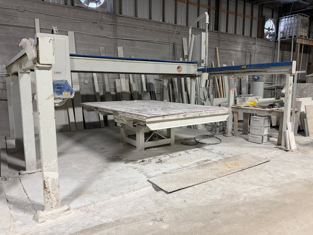 Image for Bank Owned Stone Fabrication and Granite Shop Equipment