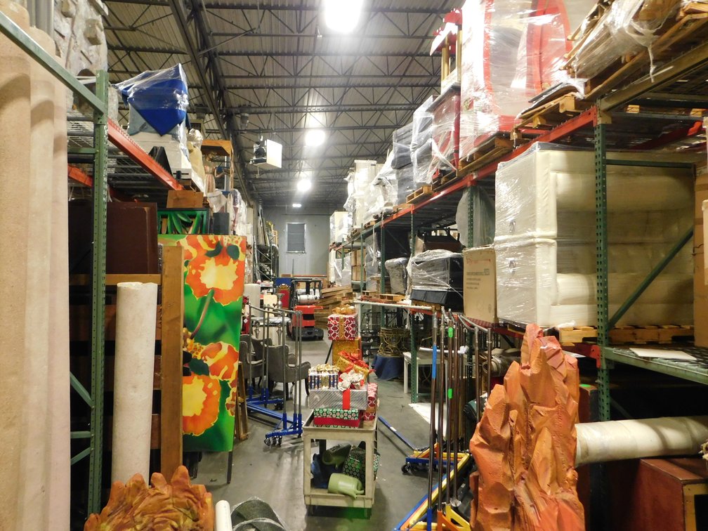 Image for Entire Warehouse of Special Event Props and Related Assets