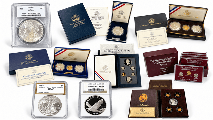 Image for 26-079 Taylor Estate Gold & Silver Coin Auction #1