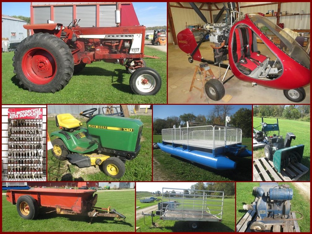 Image for Tractor, Gyroplane, Outdoor, Locksmith (orange tag)