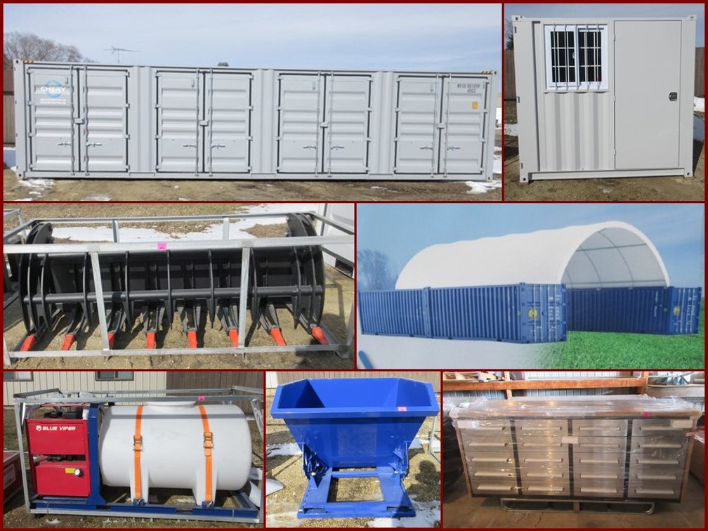 Image for C-Cans, Skid Steer Attachments, Tool Chests & Chains