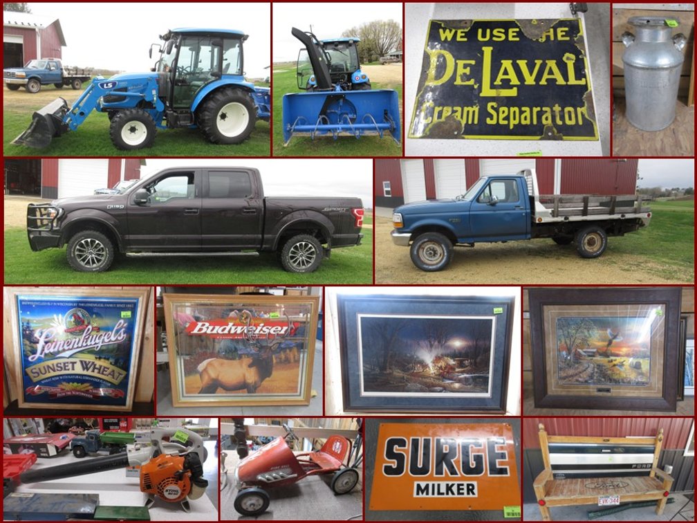 Image for Dennis Haglund Jr Estate - Trucks, Tractor, Tools, Collectibles & Household