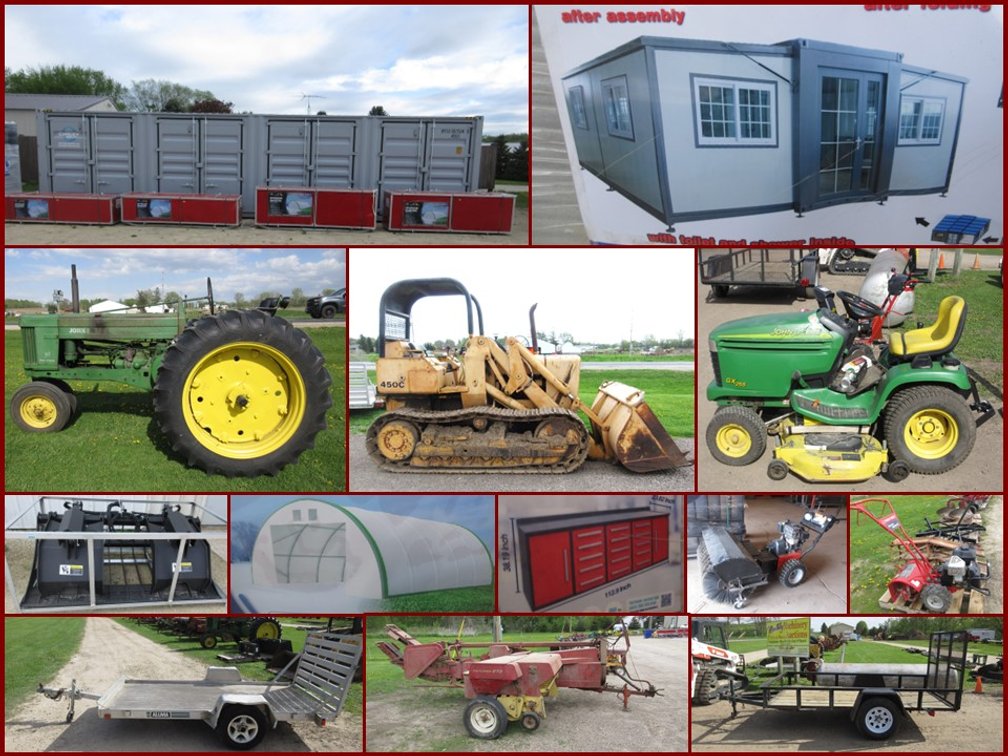 Image for Tractor, Machinery, Storage & Tools (blue tag)