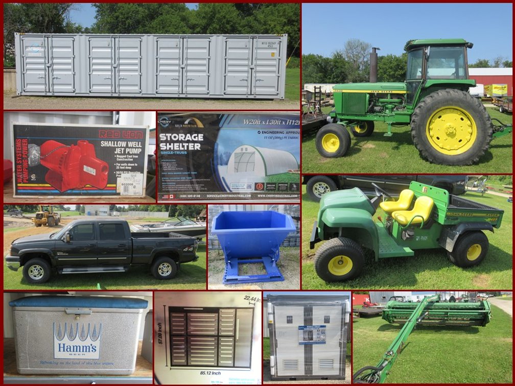 Image for John Deere Tractor, Machinery, Boat, Storage, Tools & Beer Collectibles