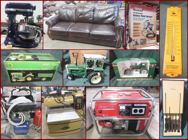 Tools, John Deere Collectibles & Household (gold tag)