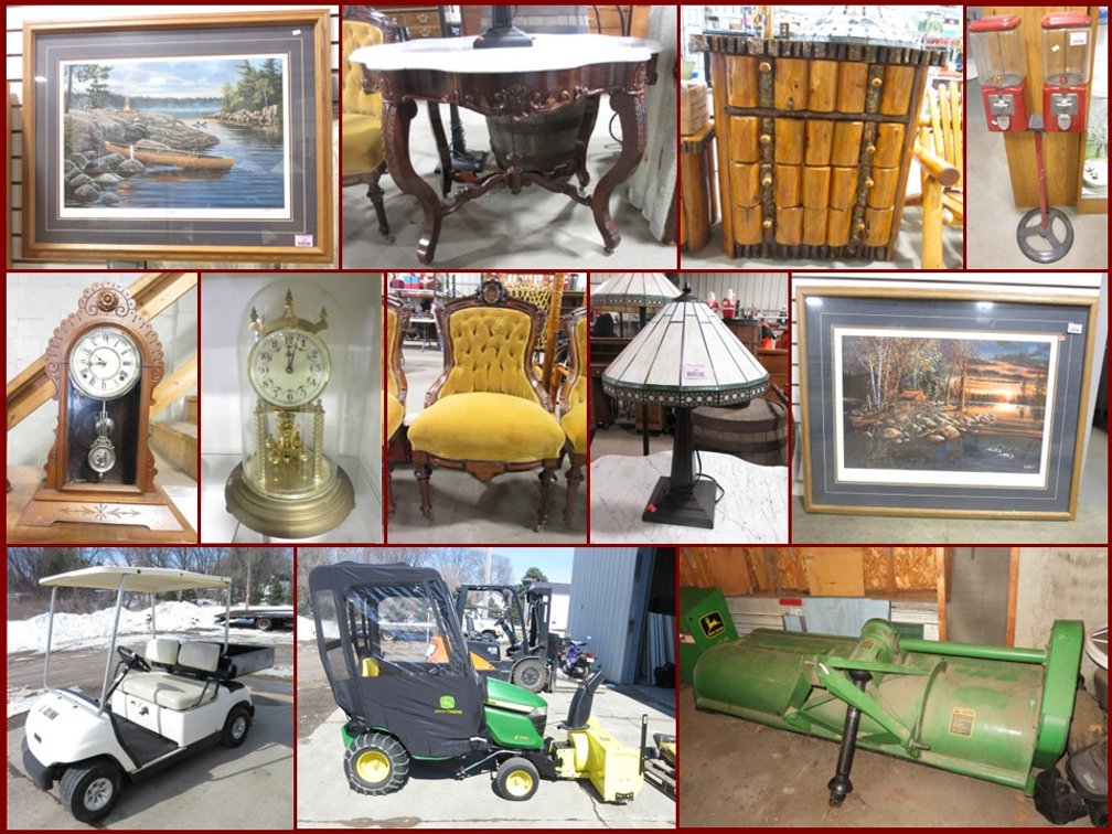 Image for Golf Cart, Furniture, Coins, Lawn & Garden (Purple Tag)