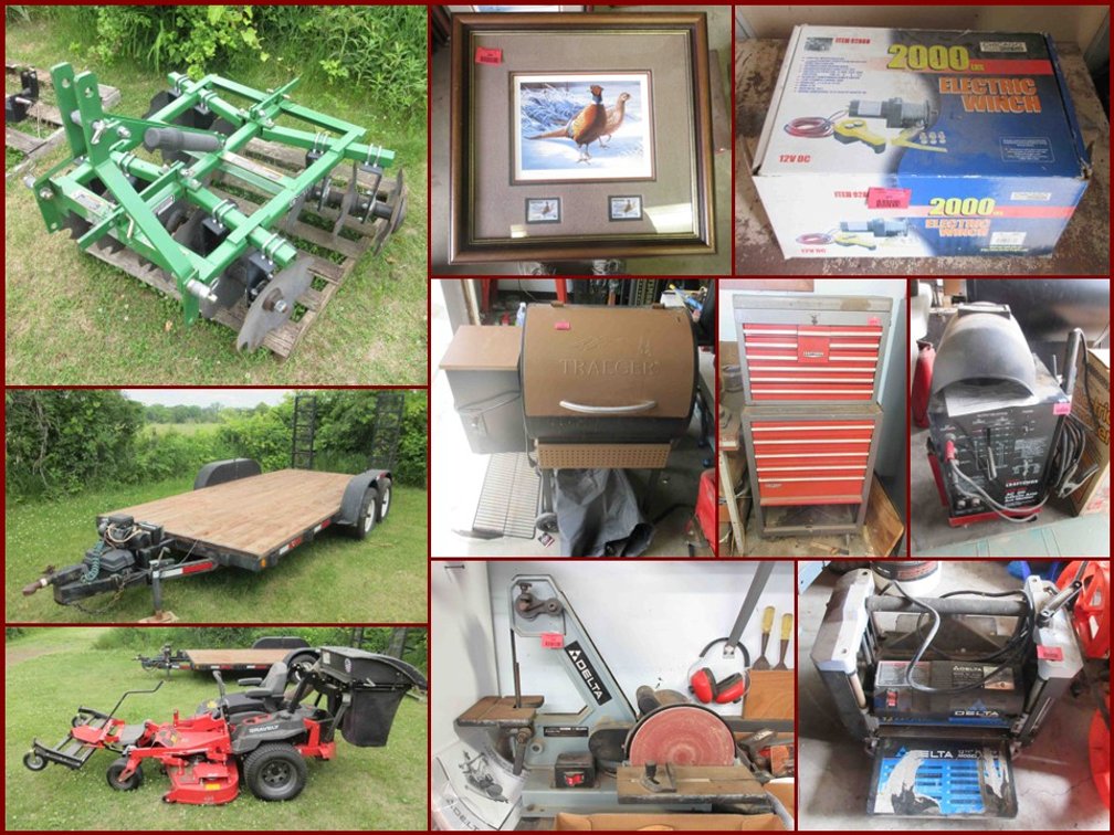 Image for Braaten Trailer, Gravely, Tools, Sporting & Collectibles
