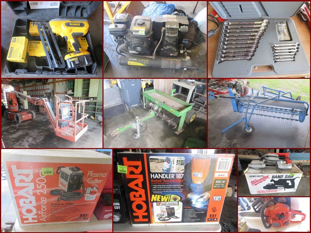Image for Kay Eichman Estate - Tools, Hardware & Machinery
