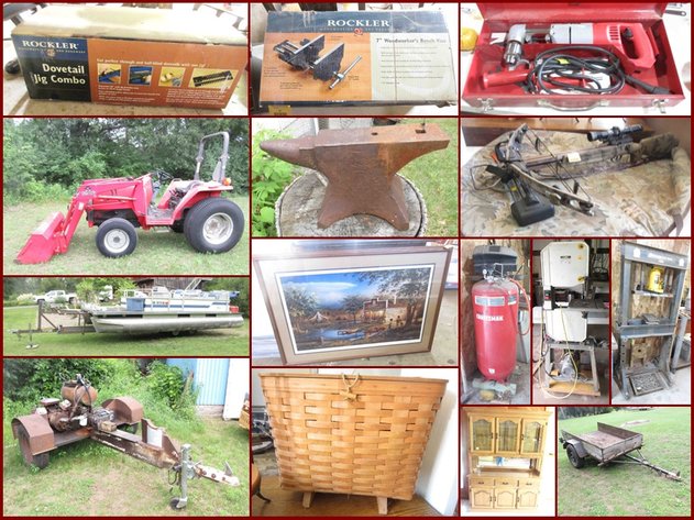 Andrews Tractor, Tools, Longaberger, Lawn & Garden